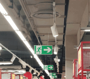 signalétique en hauteur